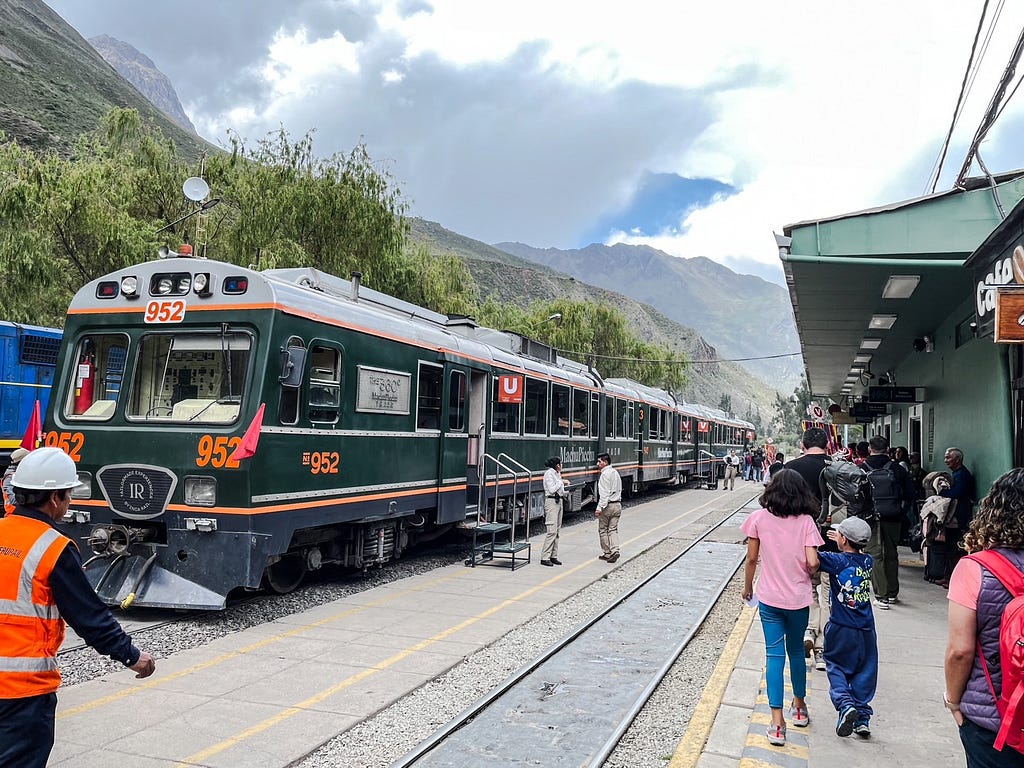 Image of the tren of Inca Rail