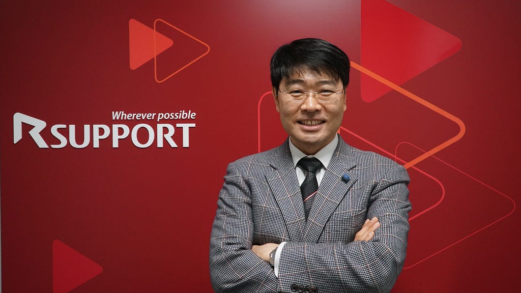 RSUPPORT's CEO, Seo Hyung-soo.