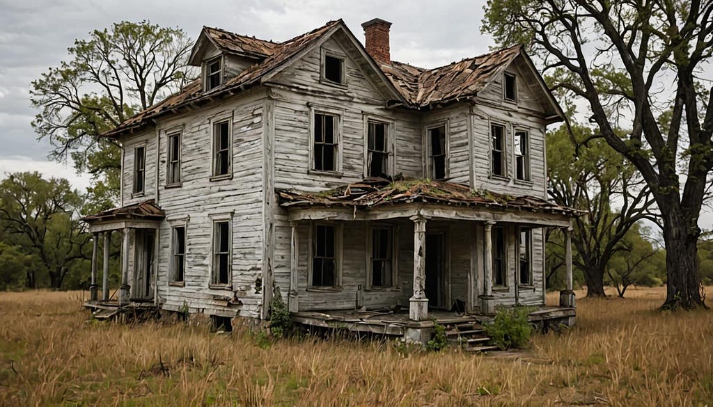 Old deserted house