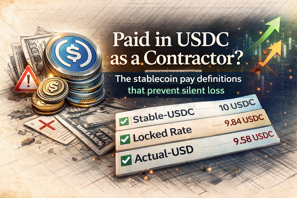 Paid in USDC as a Contractor? The stablecoin pay definitions that prevent silent loss