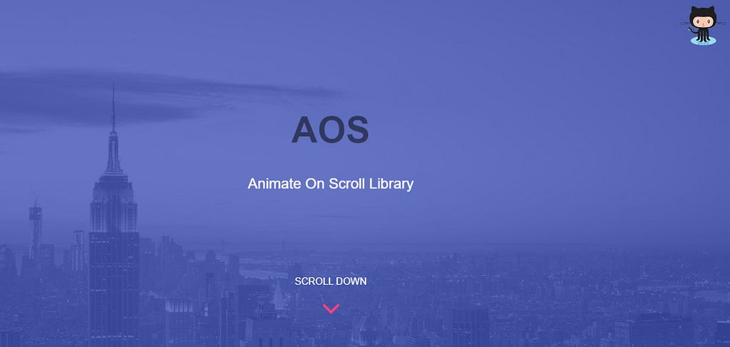 Animate on Scroll Javascript Library