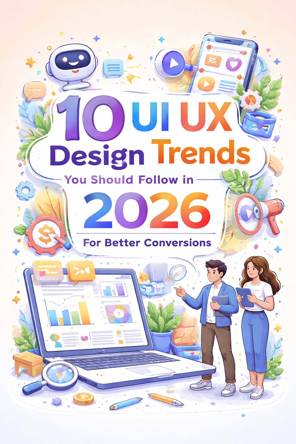 10 UI UX Design Trends You Should Follow in 2026 for Better Conversions