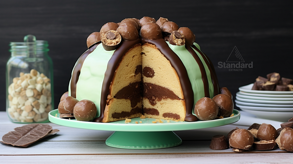 Standard CBD Mint Chocolate Cookie Dome Cake Recipe