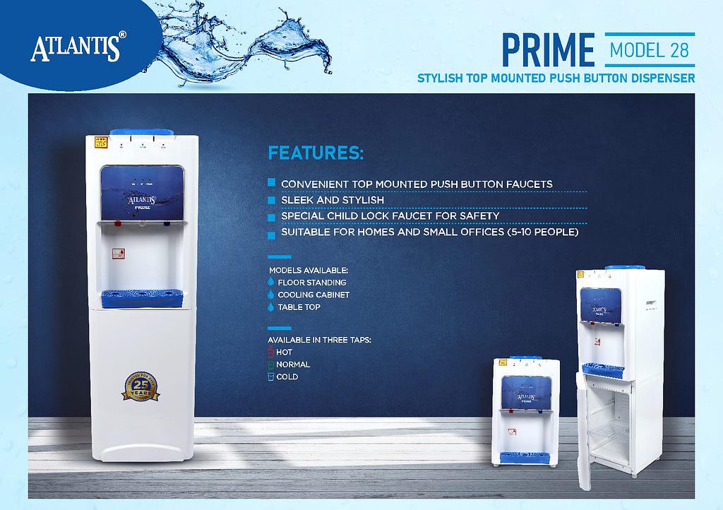 Atlantis Prime Water Dispenser