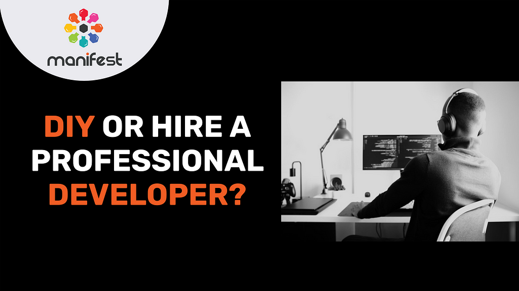 Photo: Do it Yourself or Hire a Professional Developer?