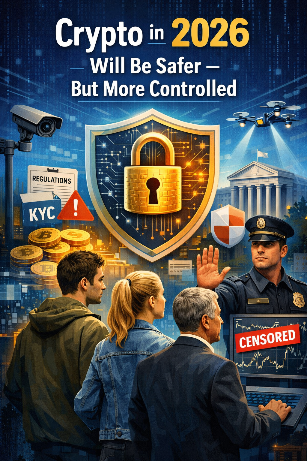 Crypto in 2026 Will Be Safer — But More Controlled