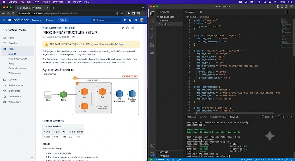 SyncDoc: Infrastructure Documentation That Writes Itself