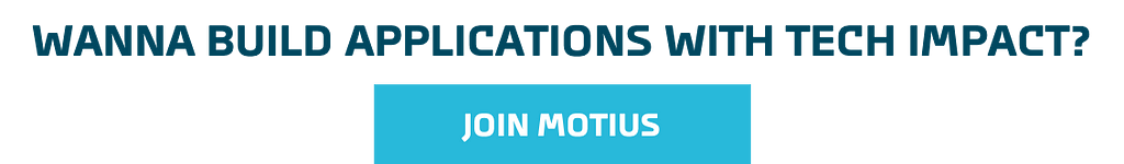 Join Motius Teaser