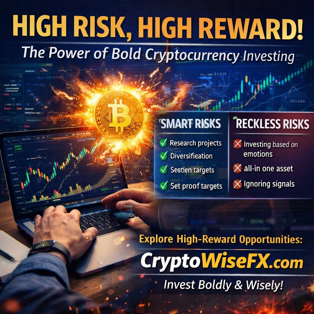 ⚡ High Risk, High Reward: The Power of Bold Moves in Cryptocurrency Investing