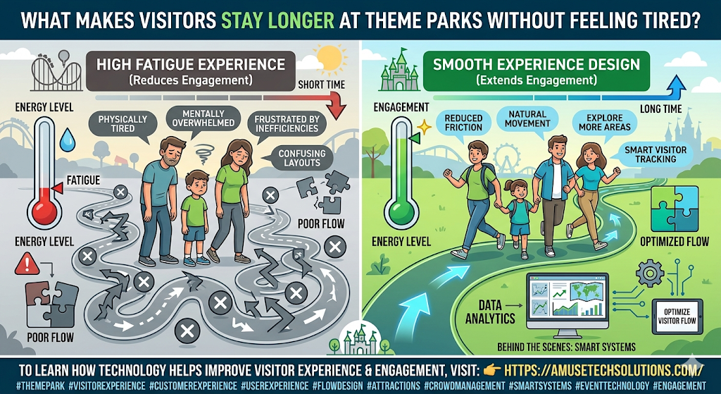 What Makes Visitors Stay Longer at Theme Parks Without Feeling Tired?