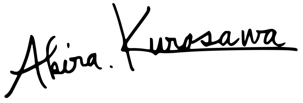 Akira Kurosawa – Frame Rated – Medium