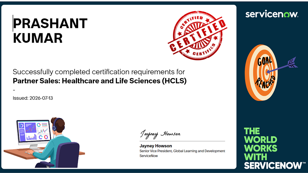 Partner Sales: Healthcare and Life Sciences (HCLS)