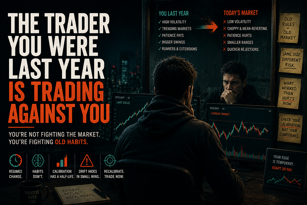 The Trader You Were Last Year Is Trading Against You