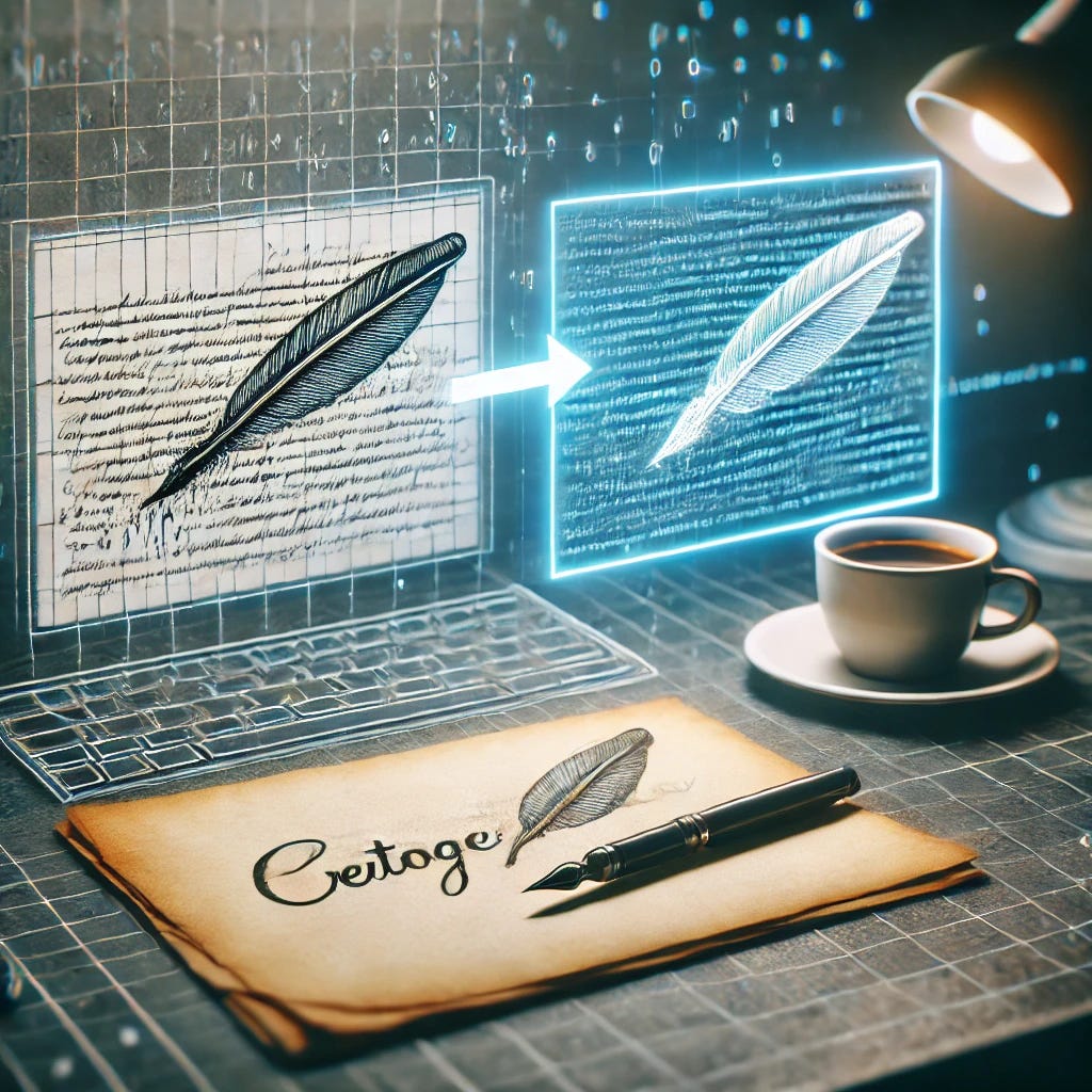 Building a handwriting repliactor with simple JS