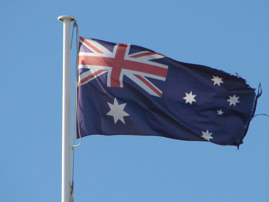 Flag of Australia.