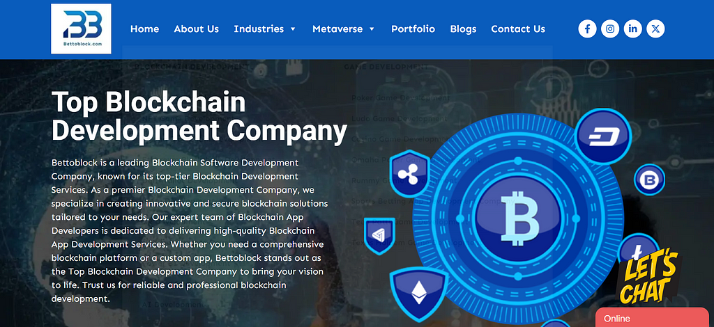 bettoblock blockchain software development company