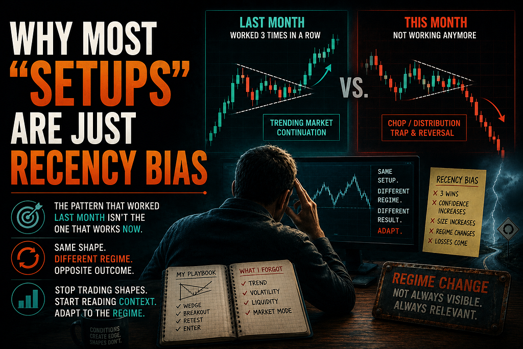 Why Most “Setups” Are Just Recency Bias