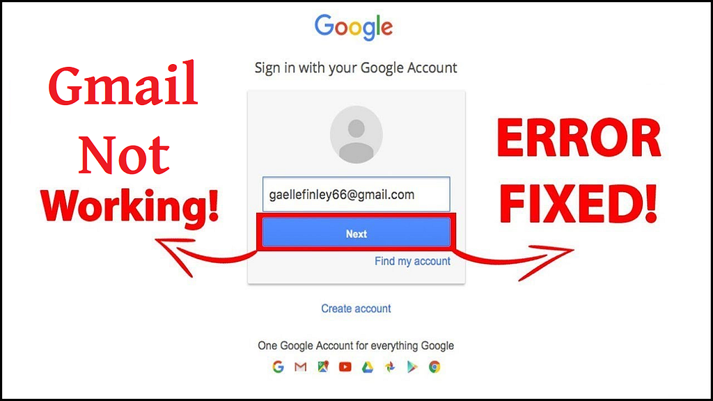 recovery gmail account and password
