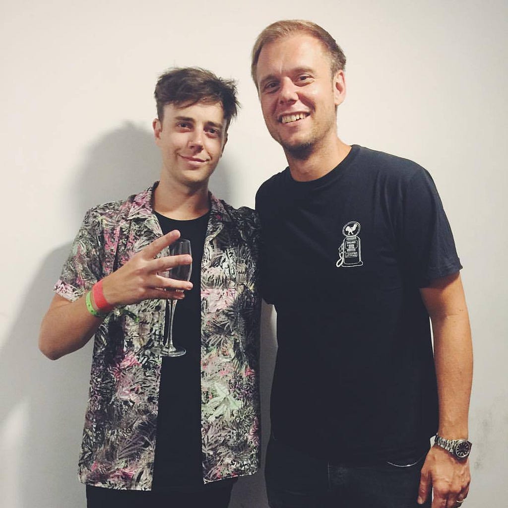 Winnel with Armin Van Buuren