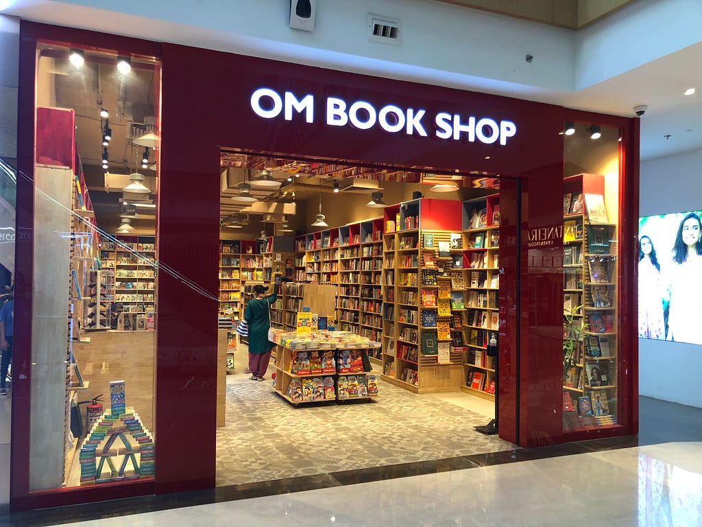 Om book shop.