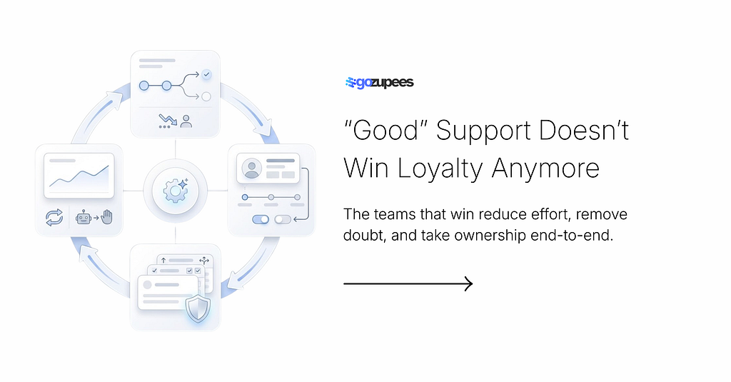 “Good” Support Doesn’t Win Loyalty Anymore