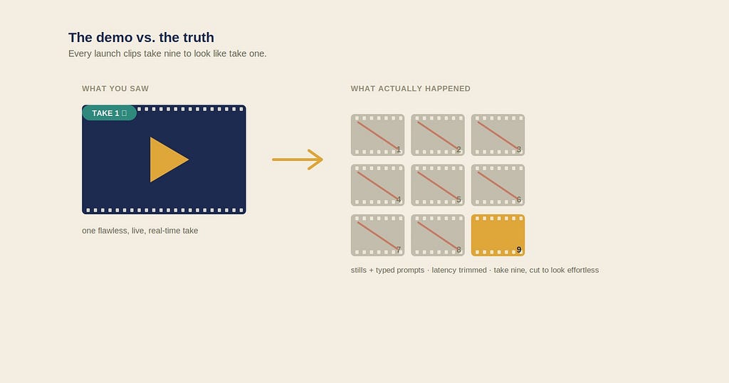 The Demo vs. The Truth