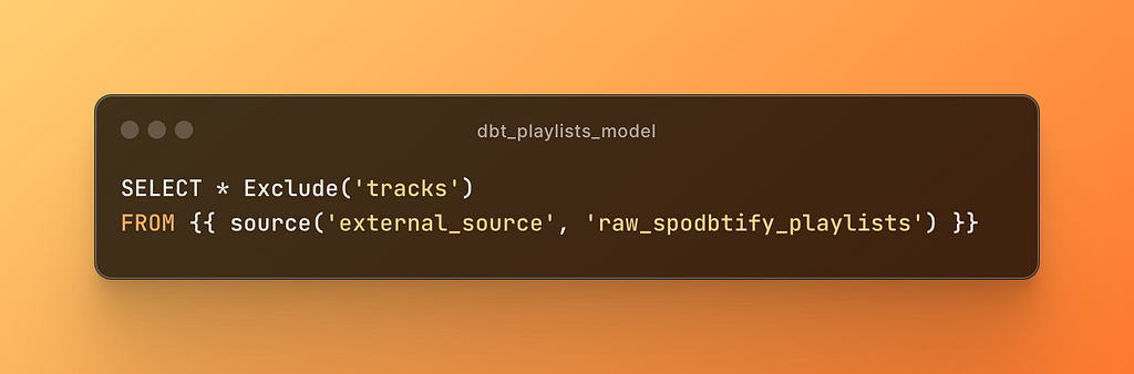 Playlists (staging model)