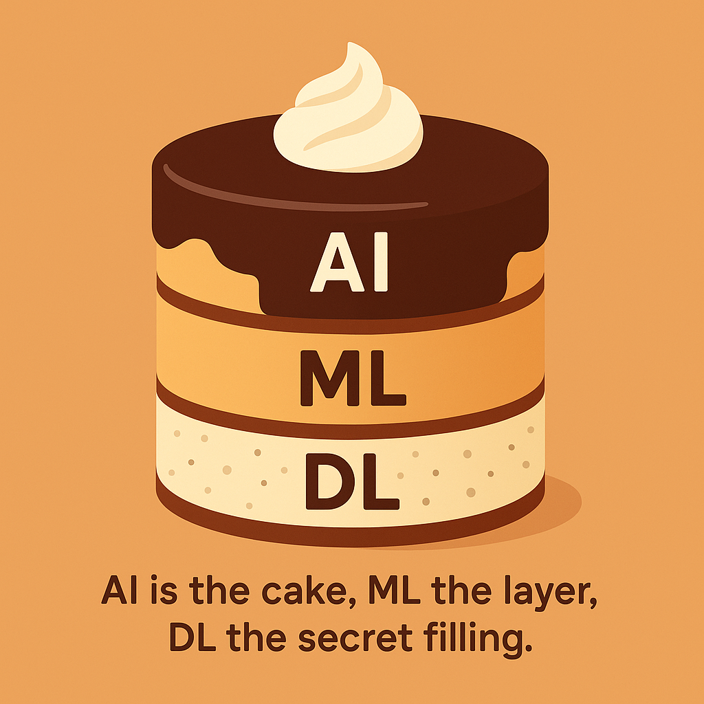 AI vs. Machine Learning vs. Deep Learning — Explained Simply