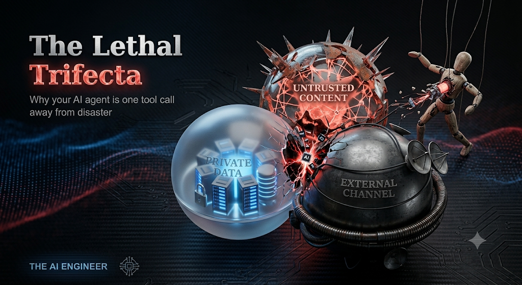 The Lethal Trifecta: Why Your AI Agent Is One Tool Call Away from Disaster