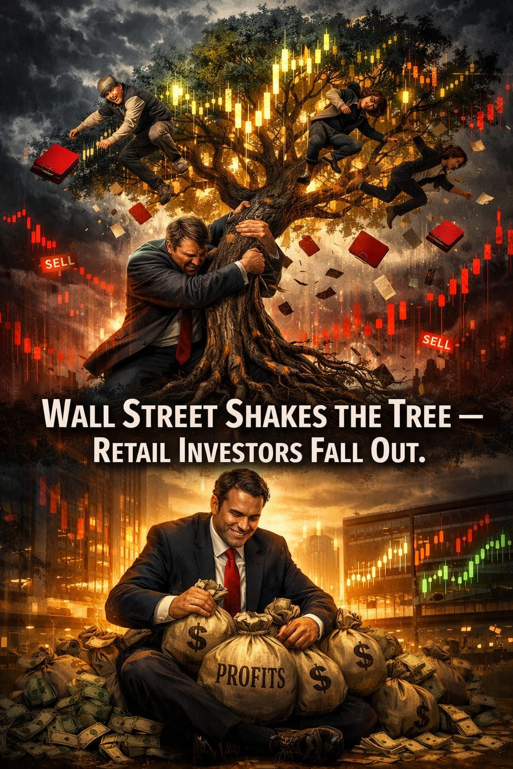 Why Do Stock Prices Suddenly Crash After Going Up?