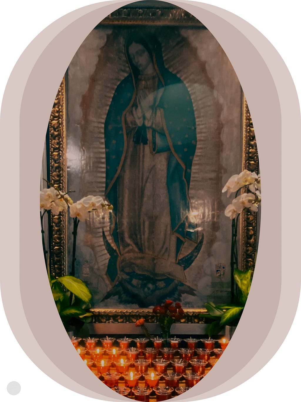 Holy Mary of Guadalupe Image