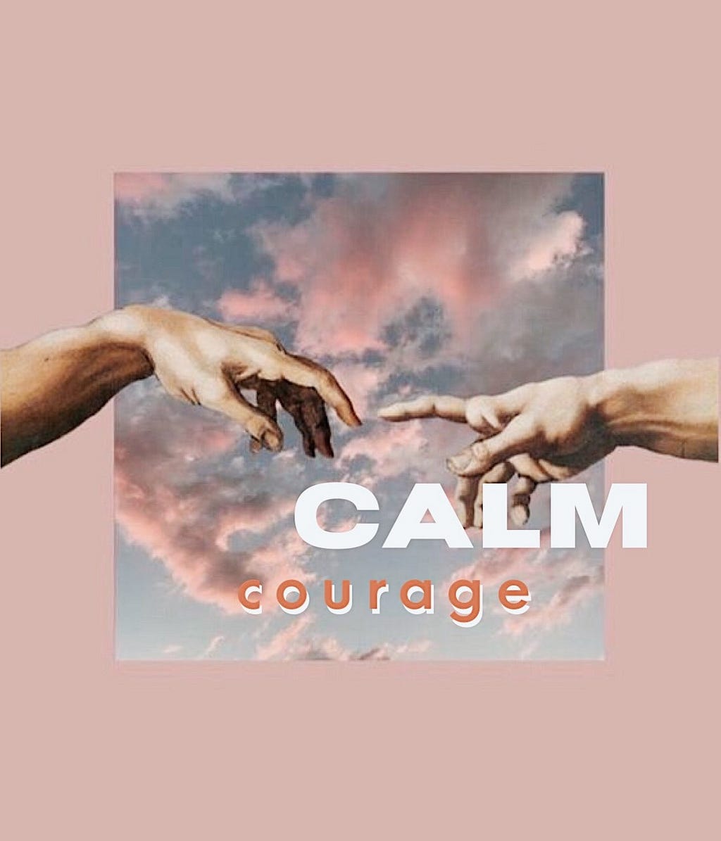 Word for 2020 : Calm Courage