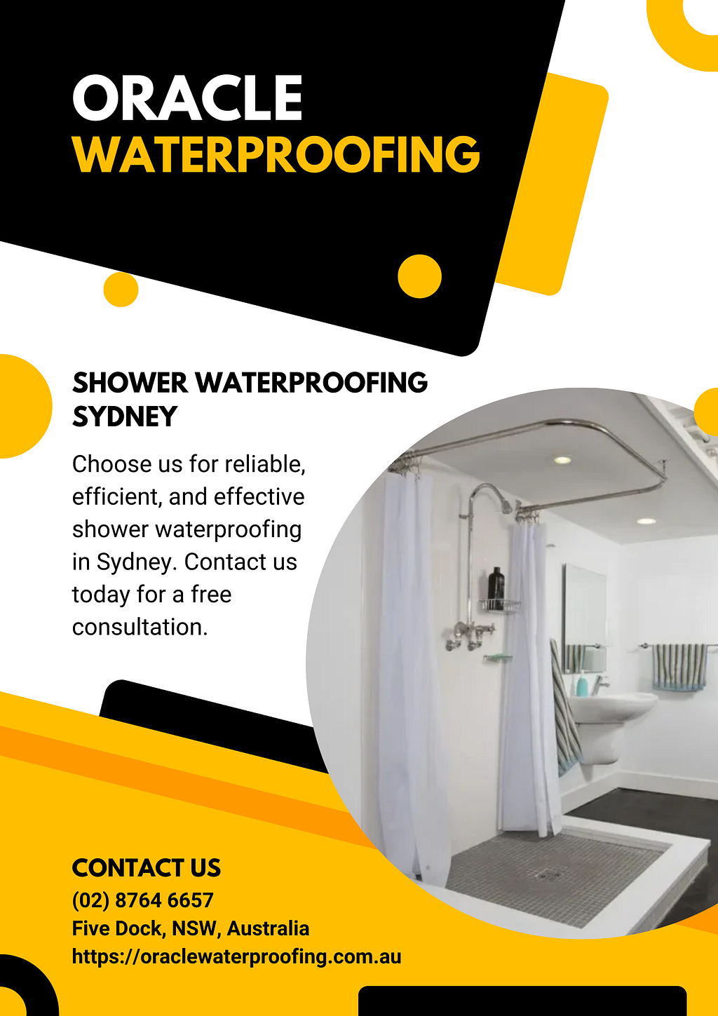 Shower Waterproofing Sydney