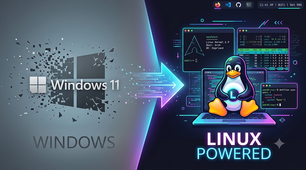 The Journey from Windows to Linux