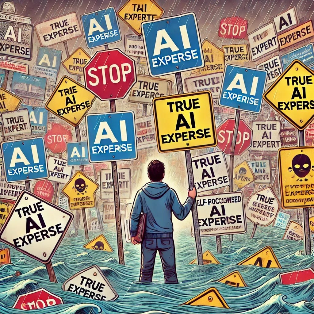 The AI Expertise Dilemma: Navigating the Flood of Self-Proclaimed Experts