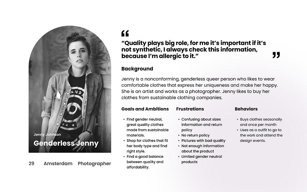 Image about our Primary Persona: Genderless Jenny