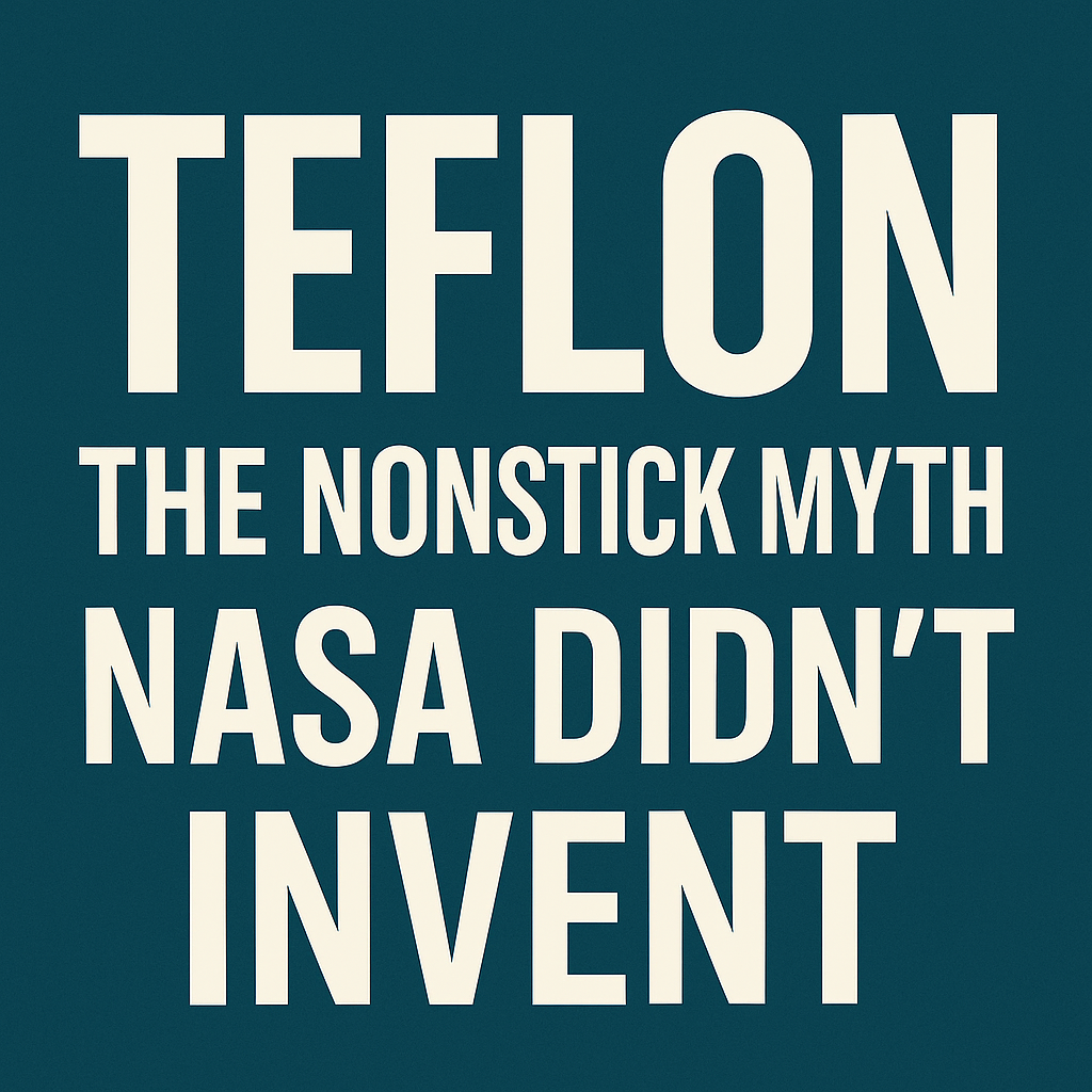 Teflon: Debunking the Myth of Its Space-Age Origins