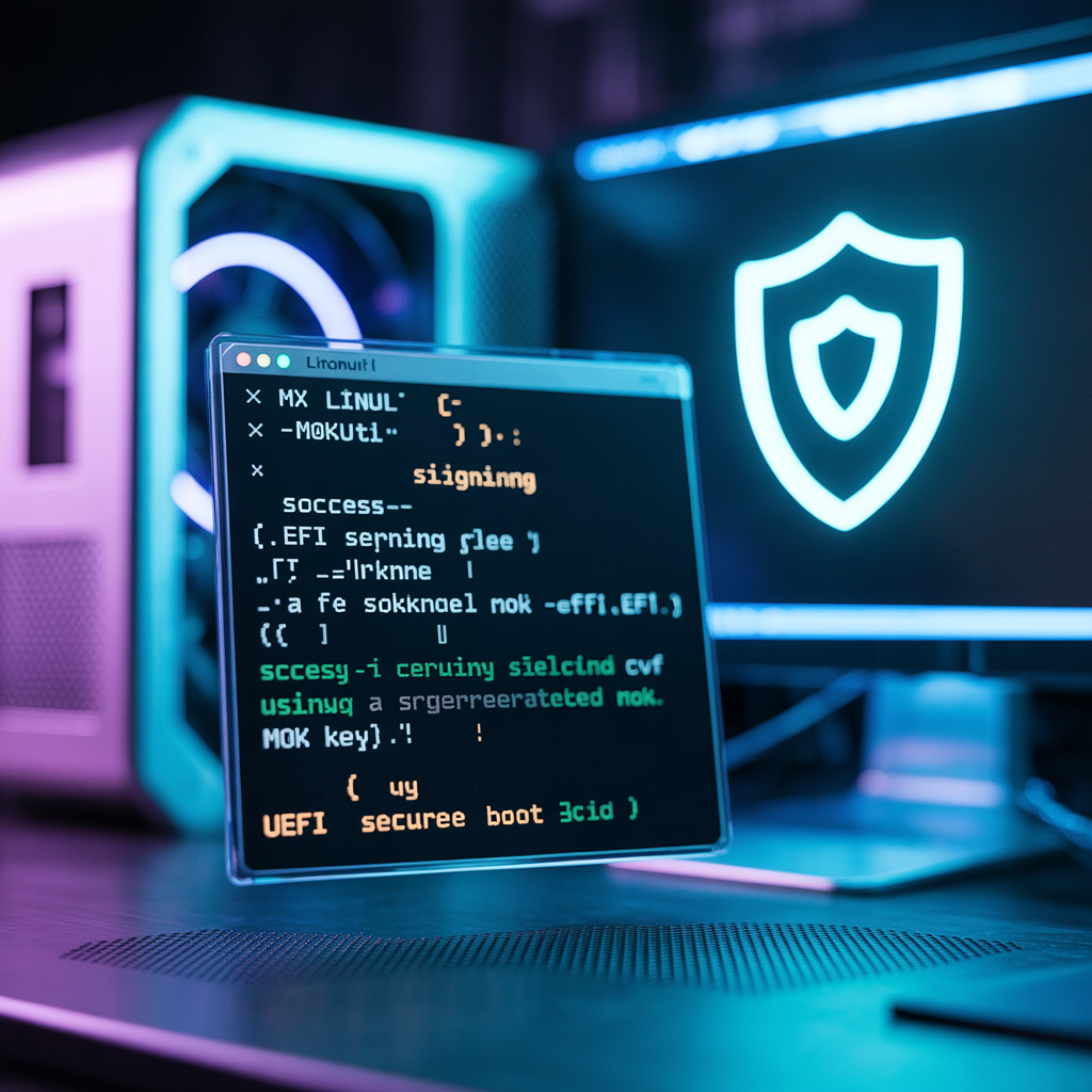 Signing an Unverified MX Linux Kernel Under Secure Boot — Without Touching the BIOS