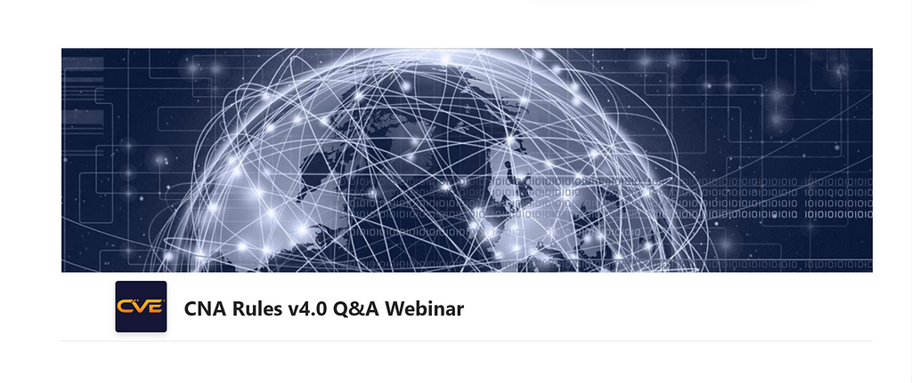 “CNA Rules v4.0 Q&A Webinar” title screen