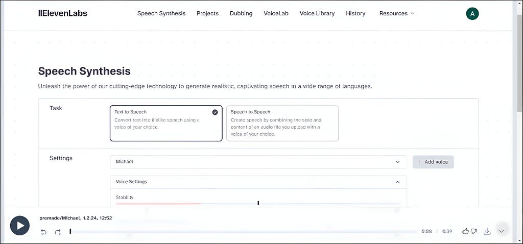 ElevenLabs — AI Voice Generator Tool