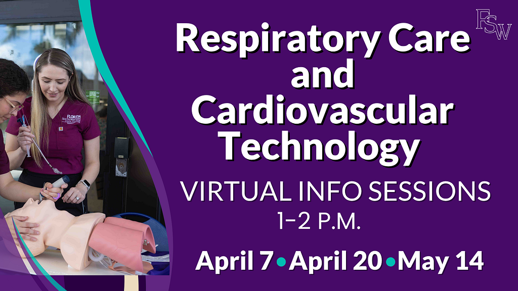 Virtual Info Sessions: Cardiovascular Technology and Respiratory Care Programs