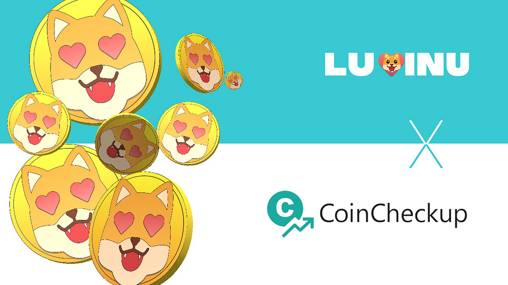 This pic Represent LUVINU is Finally on Coin Checkup