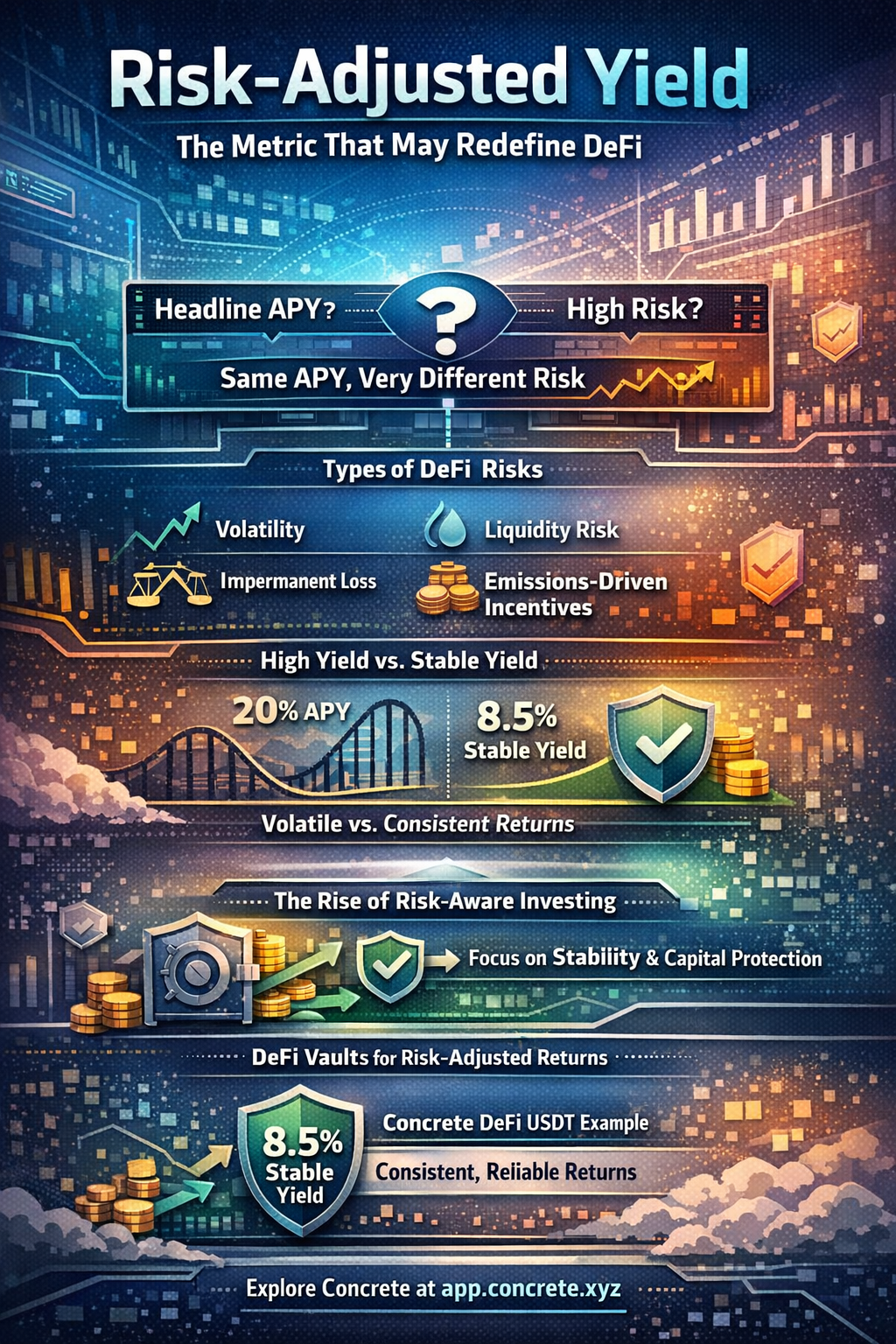 Risk-Adjusted Yield: The Metric That May Redefine DeFi