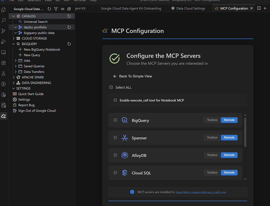 Auto-Provisioned Remote MCP Servers