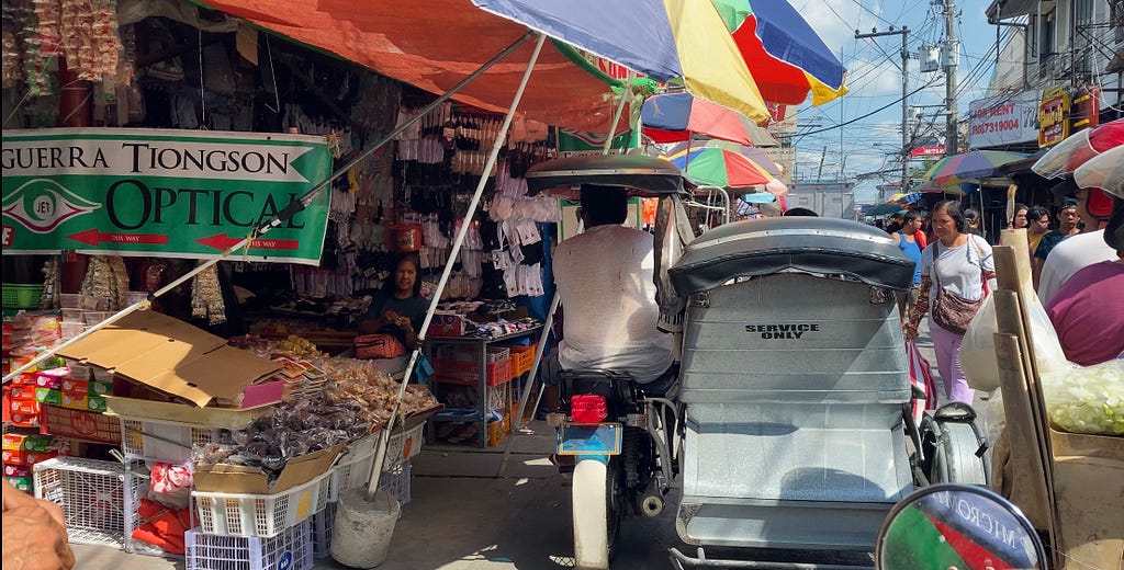 An everyday scene of public market in Malolos Bayan