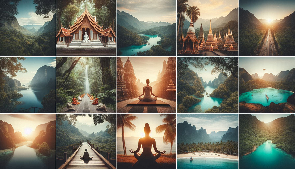 Spiritual countries for meditation, yoga, spiritual retreats
