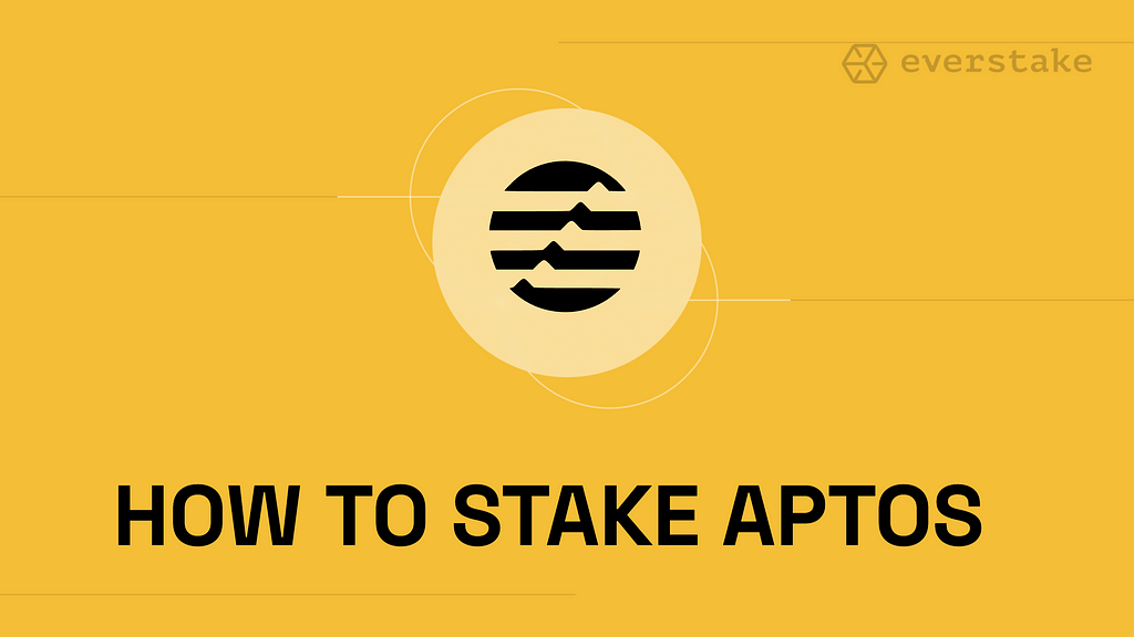 How to stake Aptos