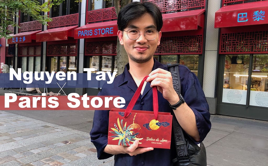 Nguyen Tay est le design crée en exclu pour Paris-Store