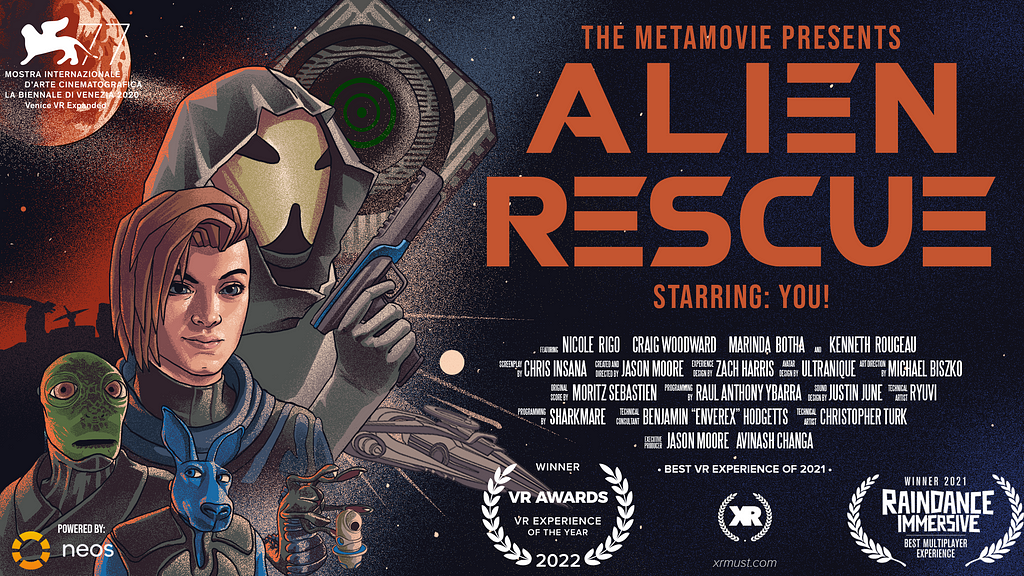 Poster for Alien Rescue. Photo© Jason Moore