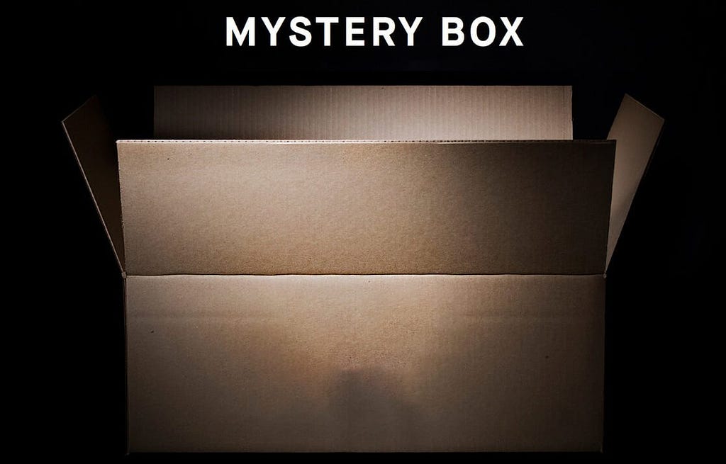 Mystery Boxes on Websites like DrakeMall.com